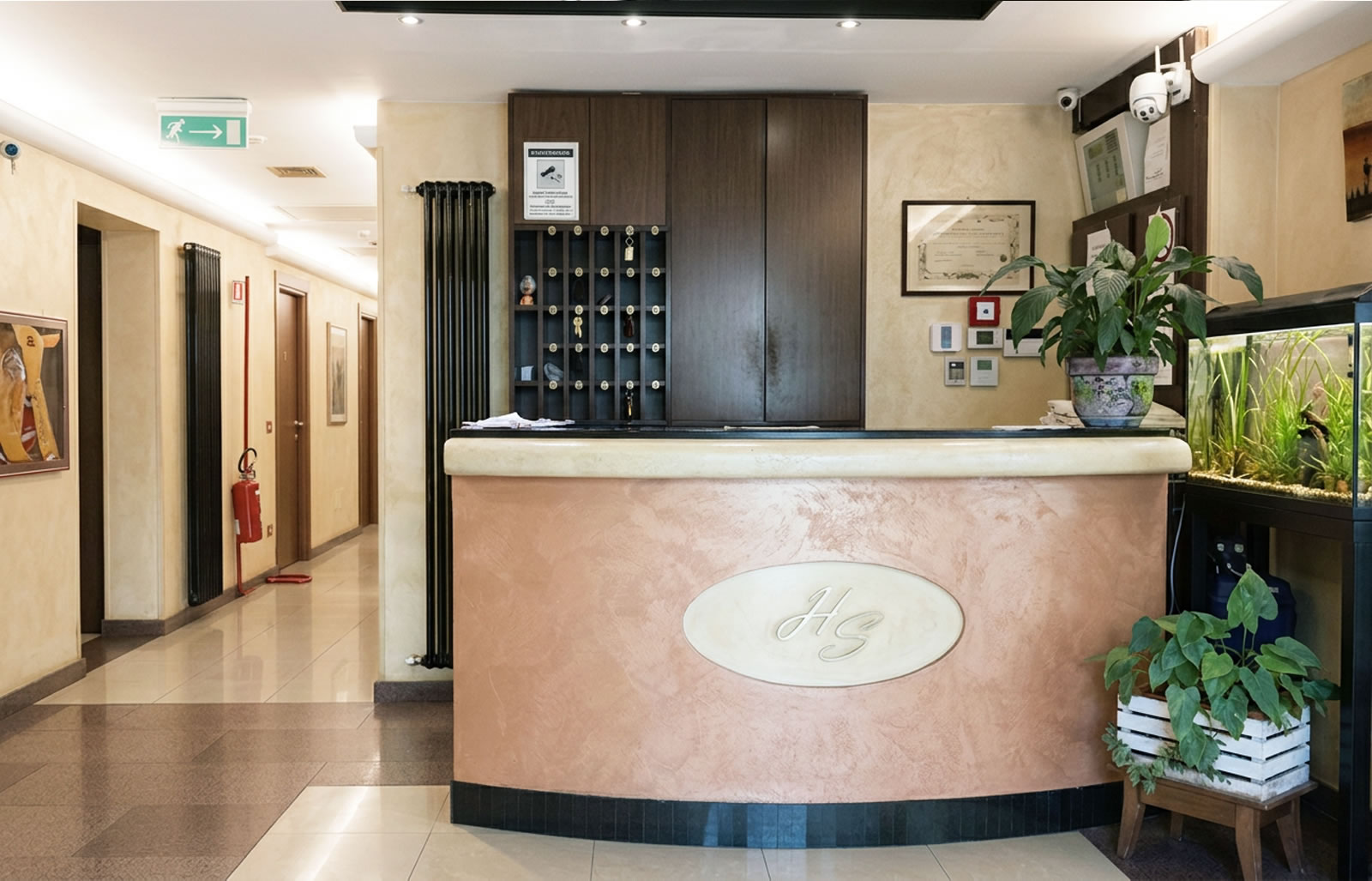 Reception · Hotel Sonia · Firenze